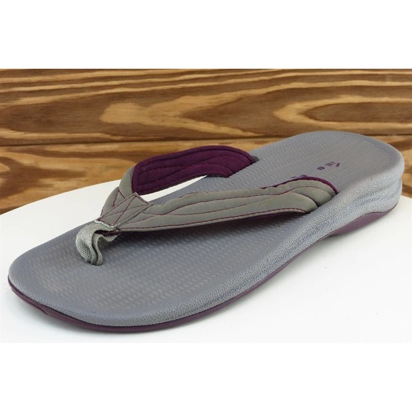 Eddie Bauer Size 8 M Gray Flip Flop Synthetic Men Shoes - Picture 1 of 7